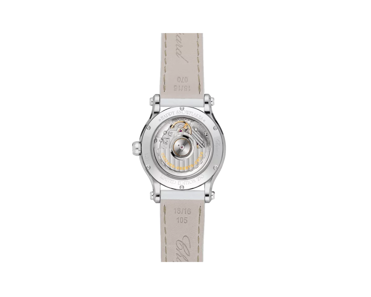 Happy Snowflakes Steel Diamonds Automatic 36 mm: Chopard watch 